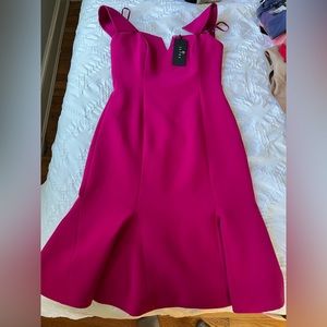 Brand new beautiful dark pink dress - perfect for wedding season!